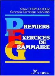 Premiers exercices de grammaire