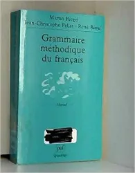 Grammaire méthodique du français