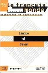 Le français dans le monde, N° 42, recherches et applications