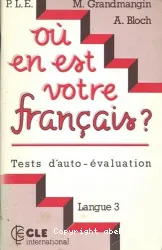 Où en est votre français ?