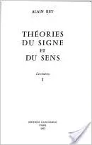 Théories du signe et du sens