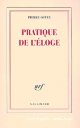 Pratique de l'eloge