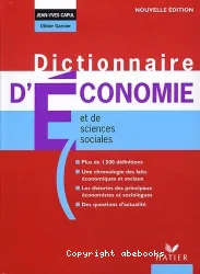 Dictionnaire d'économie et de sciences sociales