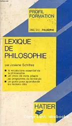 Lexique de philosophie