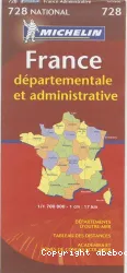 France départmentale et administrative