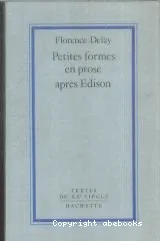 Petites formes en prose après Edison