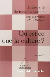 Qu'est-ce que la culture ?