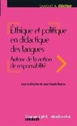 Ethique et politique en didactique des langues