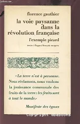 La Voie paysanne dans la révolution française