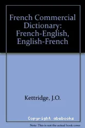 French commercial dictionary