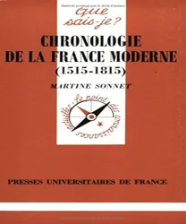 Chronologie de la France Moderne