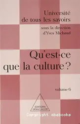 Qu'est - ce que la culture?