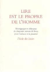 Lire est le propre de l'homme