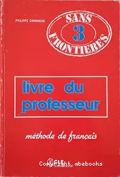 Sans frontières 3 (livre du professeur)